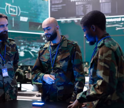 diverse-team-recruits-examining-information-hologram_482257-110726